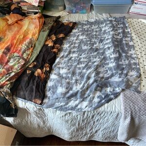 Assorted Patterned Scarves